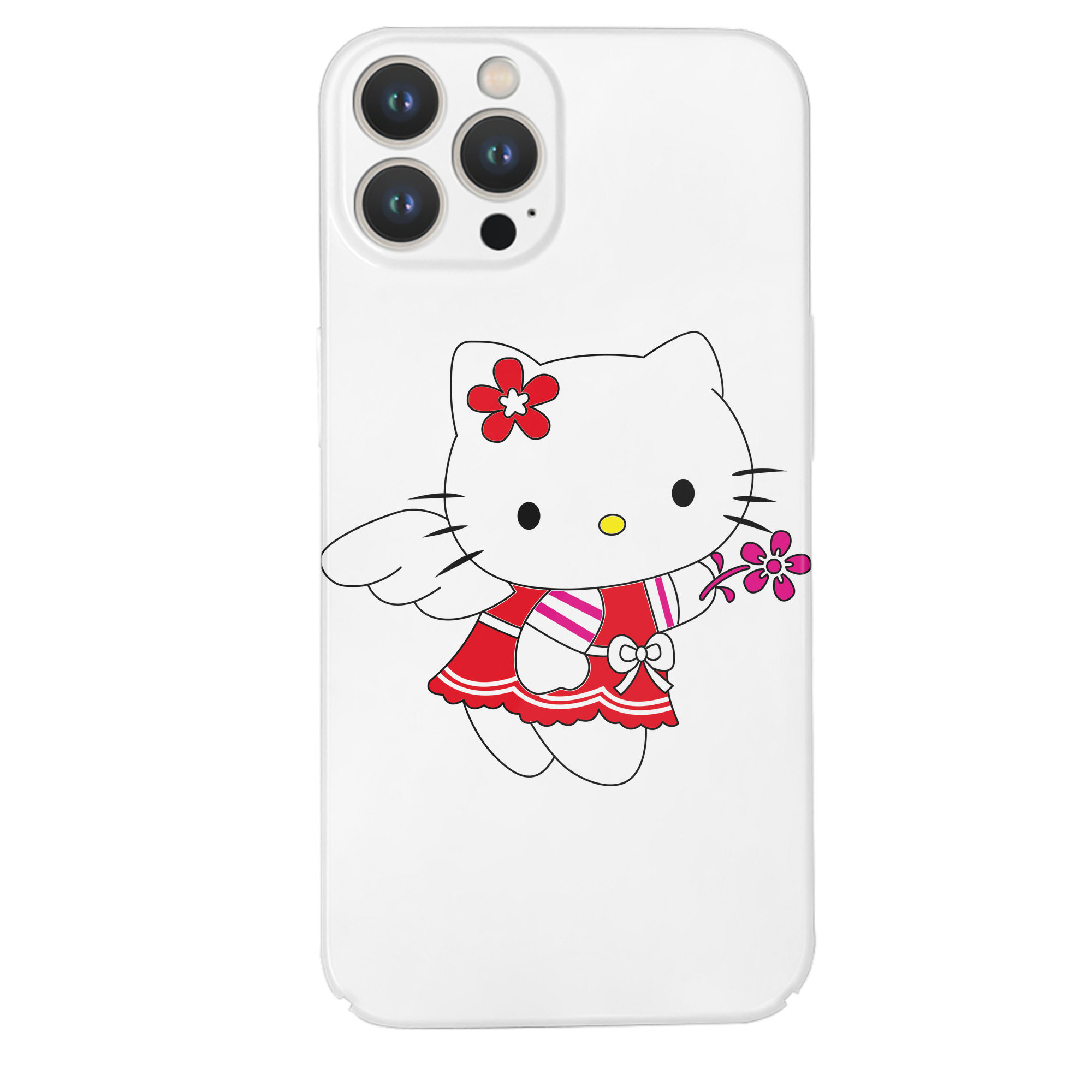 （画像用） Hello Kitty ハローキティ 【iPhone 14シリーズ対応】ハードケース
